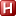 rotes H-Symbol
